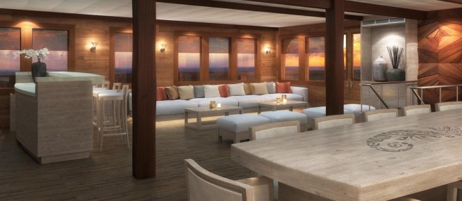 LAMIMA Phinisi Yacht - Saloon