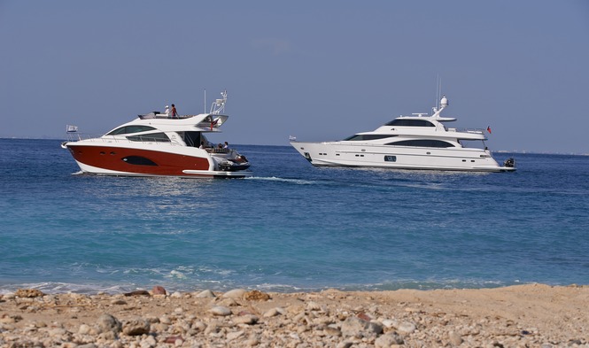 Luxury motor yachts by Horizon