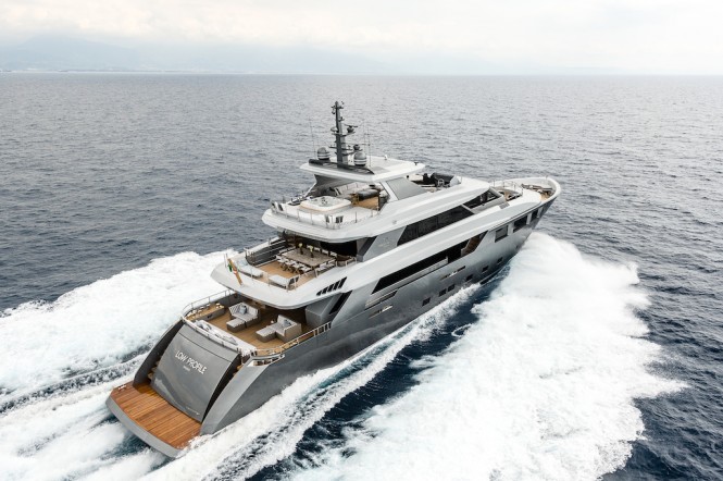 Luxury super yacht LOW PROFILE by The Italian Sea  Group - a Tecnomar Nadara 40 Yacht