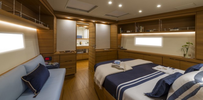 Luxury yacht Farfalla - Interiors