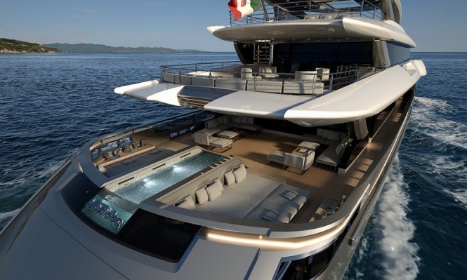 M57 Eidos superyacht project - Decks