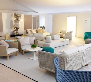 Paola Lenti and Sabrina Monte-Carlo at Monaco Yacht Show 2014