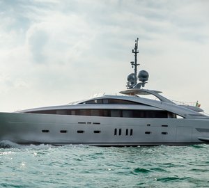ISA 140 Luxury Yacht SILVER WIND completed