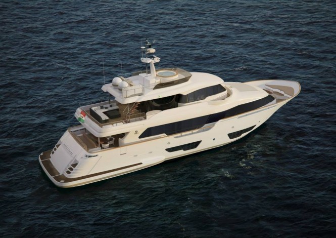 Navetta 28 Yacht from above