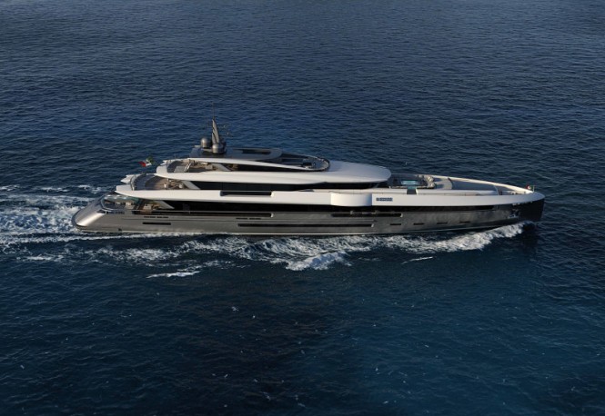New superyacht M57 EIDOS project by Mondo Marine