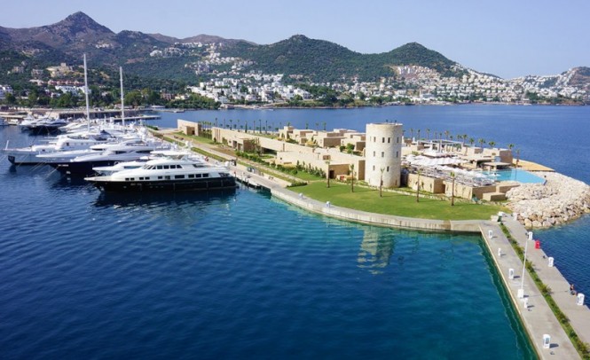 Palmarina - a lovely Bodrum yacht charter destination, nestled in Turkey