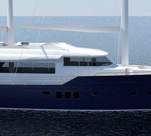 New 26m motor sailer yacht ELENA by Ava Yachts