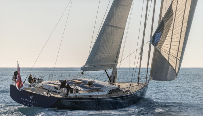 SW102RS superyacht Farfalla - Photo credit to Alain Proust