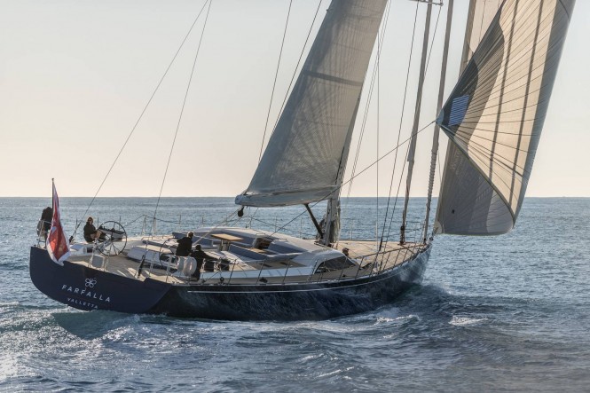 Southern Wind luxury yacht Farfalla designed by Nauta