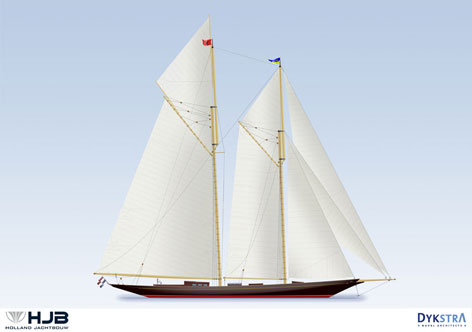 Spirit of Tradition luxury schooner RAINBOW II