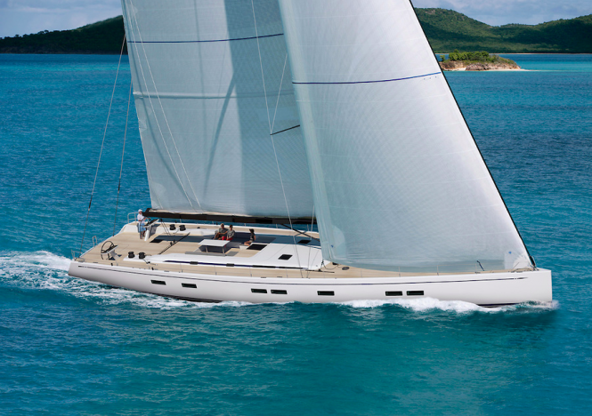Superyacht SWAN 95 FD - Image courtesy of Nautor's Swan