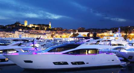 The Sunseeker display at the 2014 Cannes Yachting Festival was the biggest and best it has been
