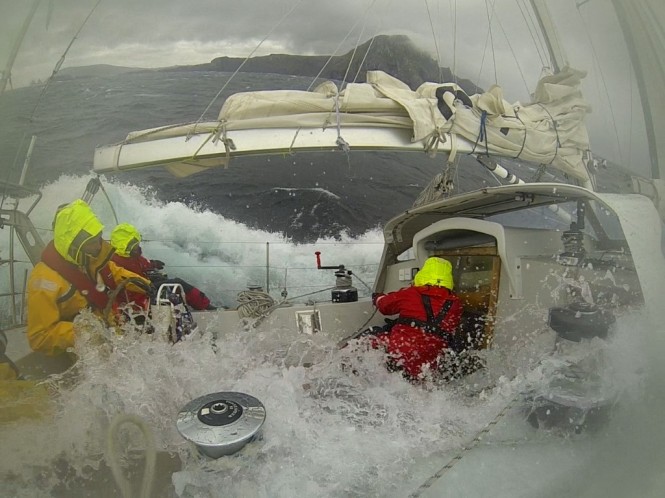 Tony Mowbray rounding Cape Horn
