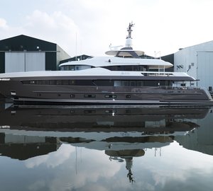 Heesen Yachts announces launch of YN 17042 motor yacht ALIVE – First motor yacht equipped with Hull Vane®