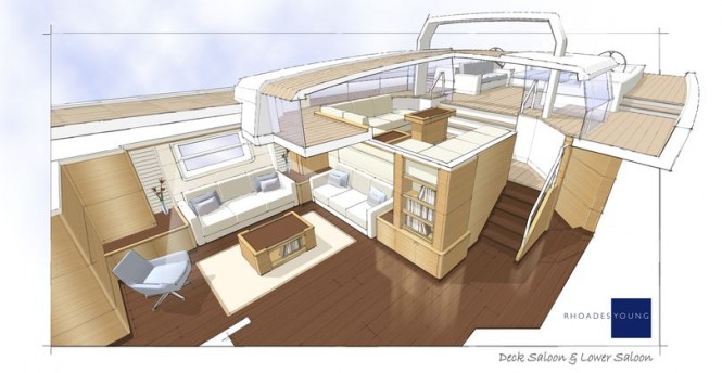 100' JFA Yacht Concept - Interior