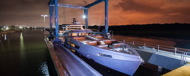 106 LE Yacht by MCP at launch