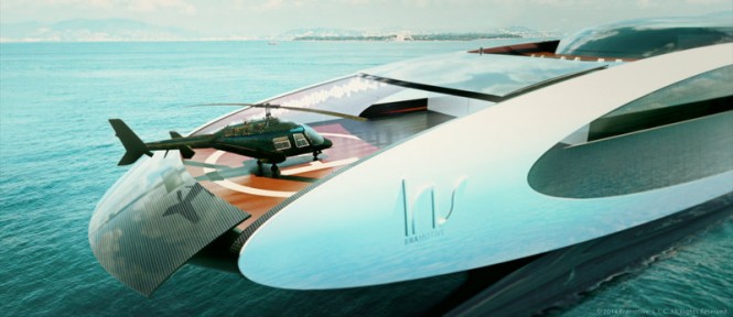 125m Iris Series Yacht - Heli open