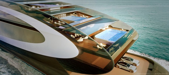 125m Iris Series superyacht - Solar Panels