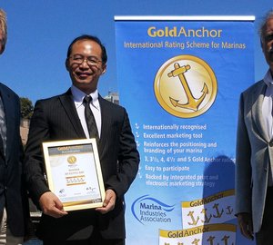 Prominent 5 Gold Anchor Rating retained by Singapore’s Marina at Keppel Bay