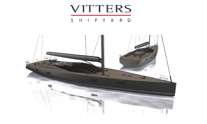 33m Vitters sailing yacht MM33 by Malcolm McKeon