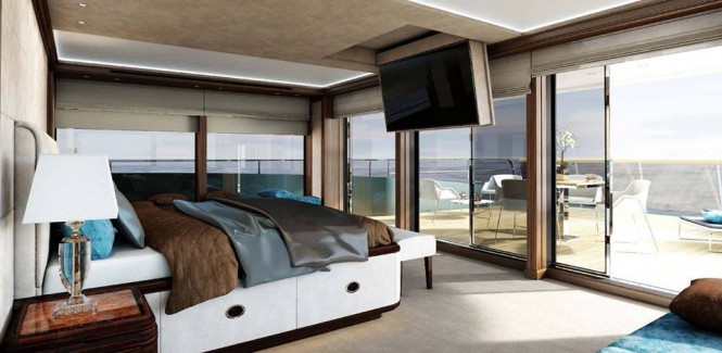 460Exp-115 superyacht Owners Stateroom