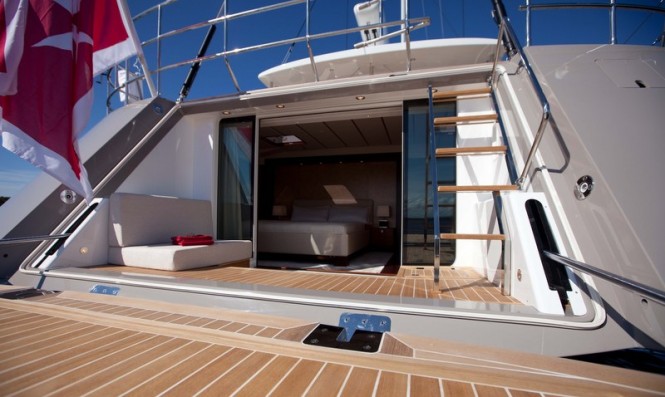 Aboard Ti-Coyo superyacht - Photo by Dijana Nukic