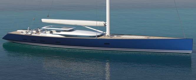 Alloy sailing yacht PS46