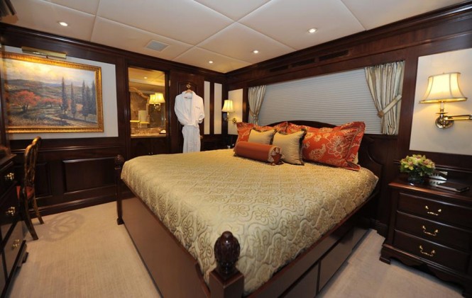 Chevy Toy superyacht - refitted cabin