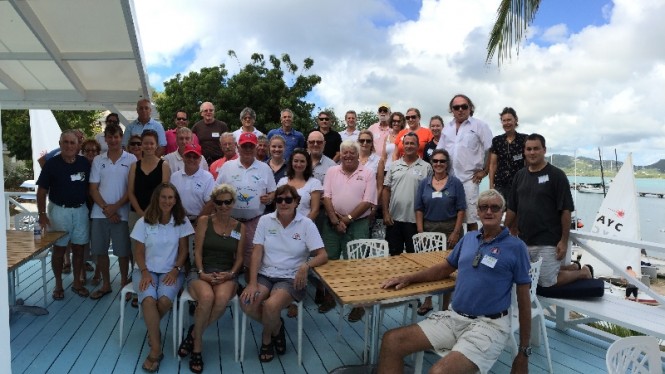 Delegates gathered at Antigua Yacht Club during the CSA Annual Conference held October 24-26 