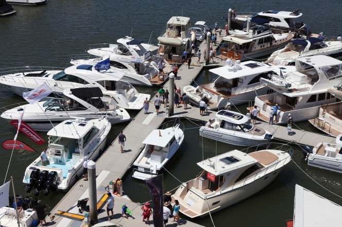 Exhibitors reported strong sales on the water too