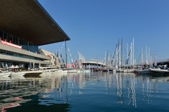First Day of Genoa Boat Show