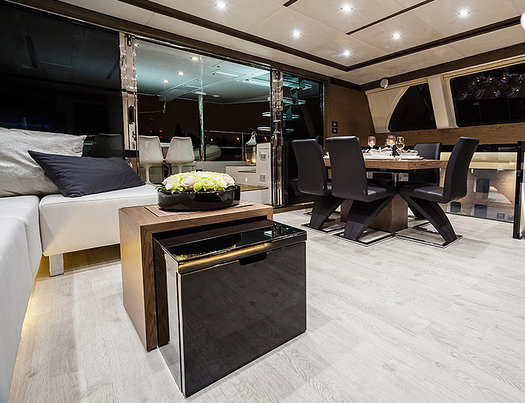 GRACE yacht - Saloon