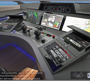 TEAM Italia solutions for ISA 140’ motor yacht SILVER WIND and 66 Granturismo motor yacht OKTO 