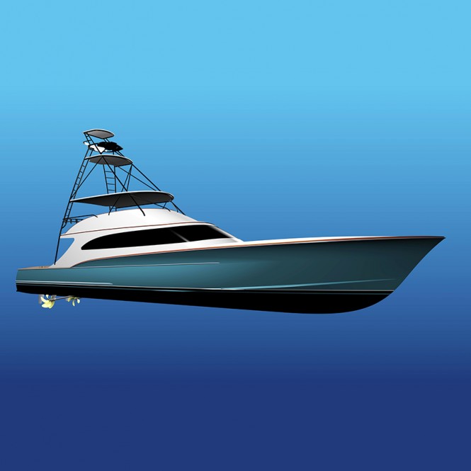 Jarrett Bay 90 Yacht Hull 62