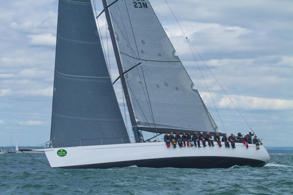 Jeremy Pilkington's 78ft maxi yacht Lupa of London (GBR) - Credit to Enno Oldigs