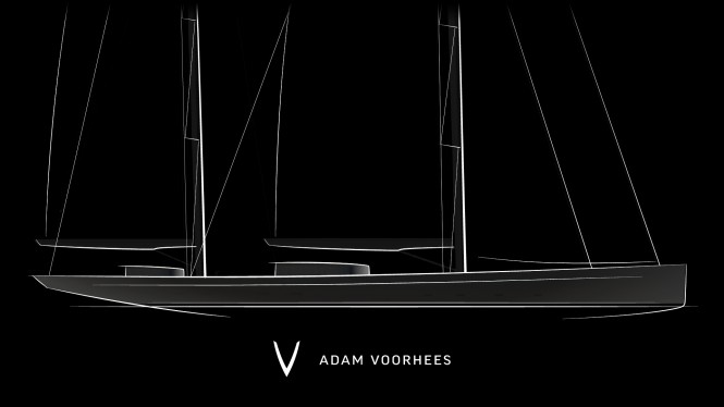 Latest 70m mega yacht project by Adam Voorhees