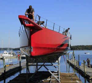 Hodgdon announces launch of 100ft carbon race yacht COMANCHE 