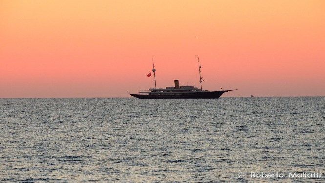 Luxury charter yacht NERO