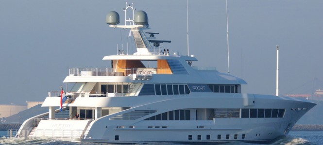 Luxury motor yacht ROCK.IT - Photo credit to Kees Torn
