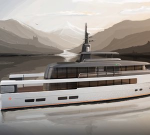 Vripack designed motor yacht concept CASA presented at the 2014 MYS
