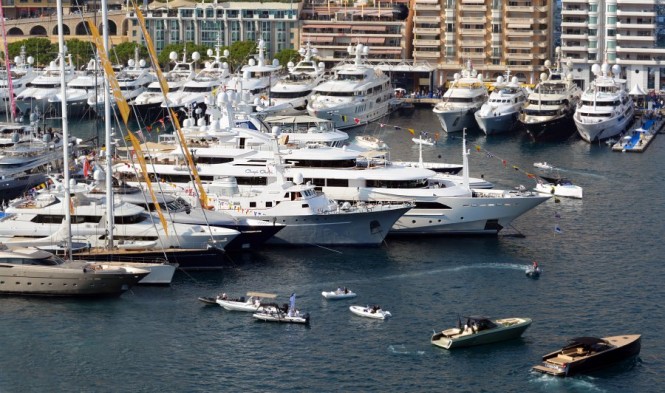 Luxury superyachts on display at MYS 2014