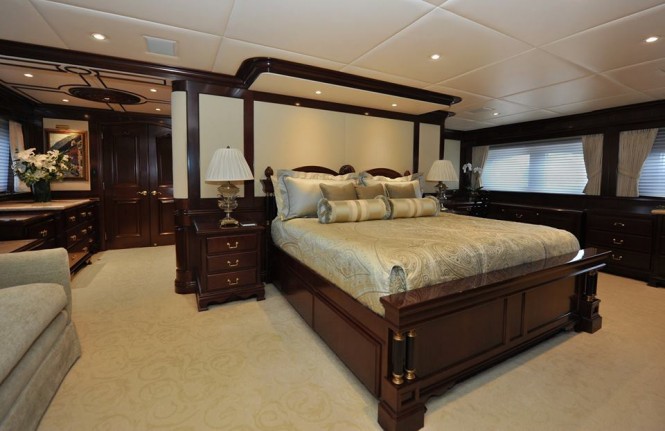 Luxury yacht Chevy Toy - refitted cabin