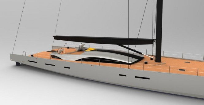 Luxury yacht OCD 130 concept