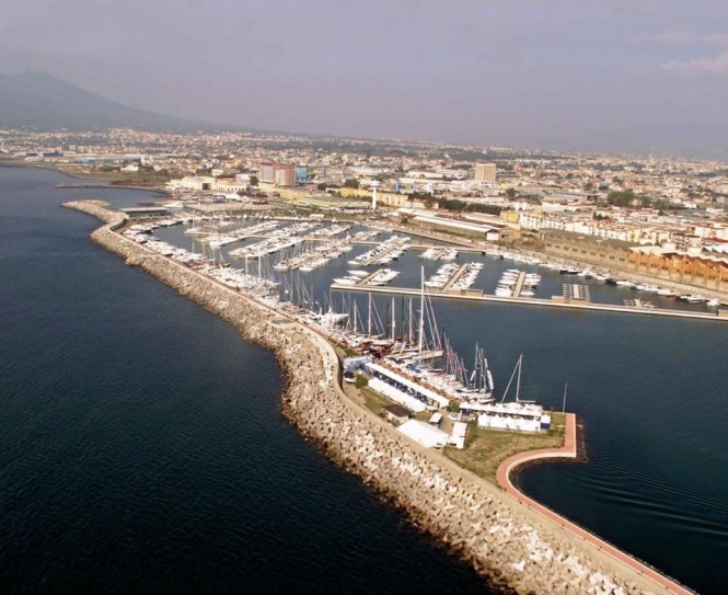 Marina di Stabia from above