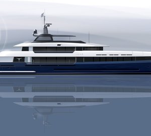 New 50m long range displacement yacht design by Acico Yachts and Sea Level Yacht Design