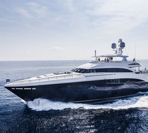 New exterior and interior images of Princess 40M motor yacht SOLARIS