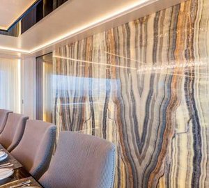 49m Rossi Navi motor yacht POLARIS with custom lighting by Promotech