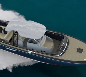 Camper & Nicholsons Yachts presenting SAGITTA 45 superyacht tender at FLIBS 2014