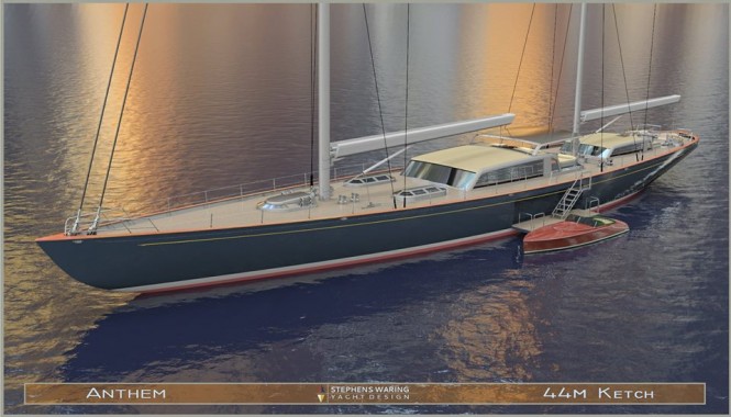 Sailing yacht Anthem concept