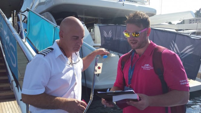 Speaking to superyacht crew and captains at MYS 2014